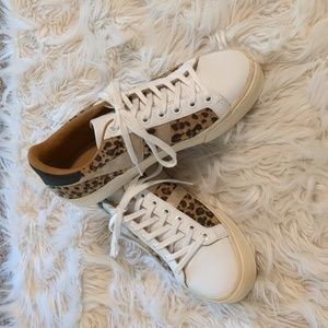Gola Classics Women's Orchid II Africa White/Leopard/Gold, Size 8